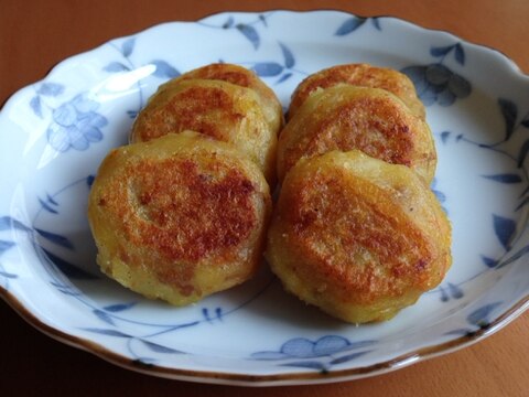 肉じゃがリメイク♪カレー風味おやき